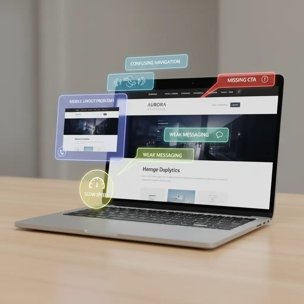 5 Website Mistakes That Make Customers Leave (And How to Fix Them)